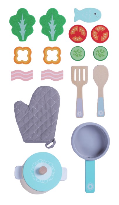 Wooden Cooking Set