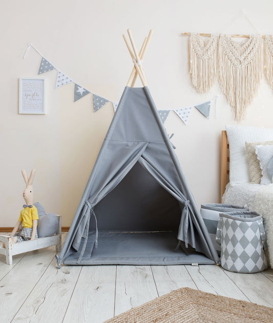 Dark Grey Teepee Tent