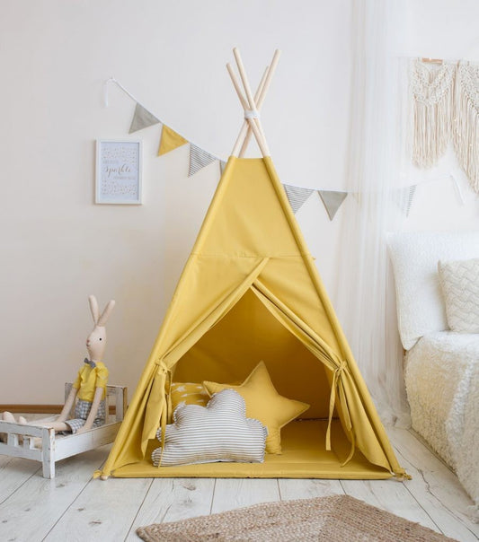 Mustard Teepee Tent